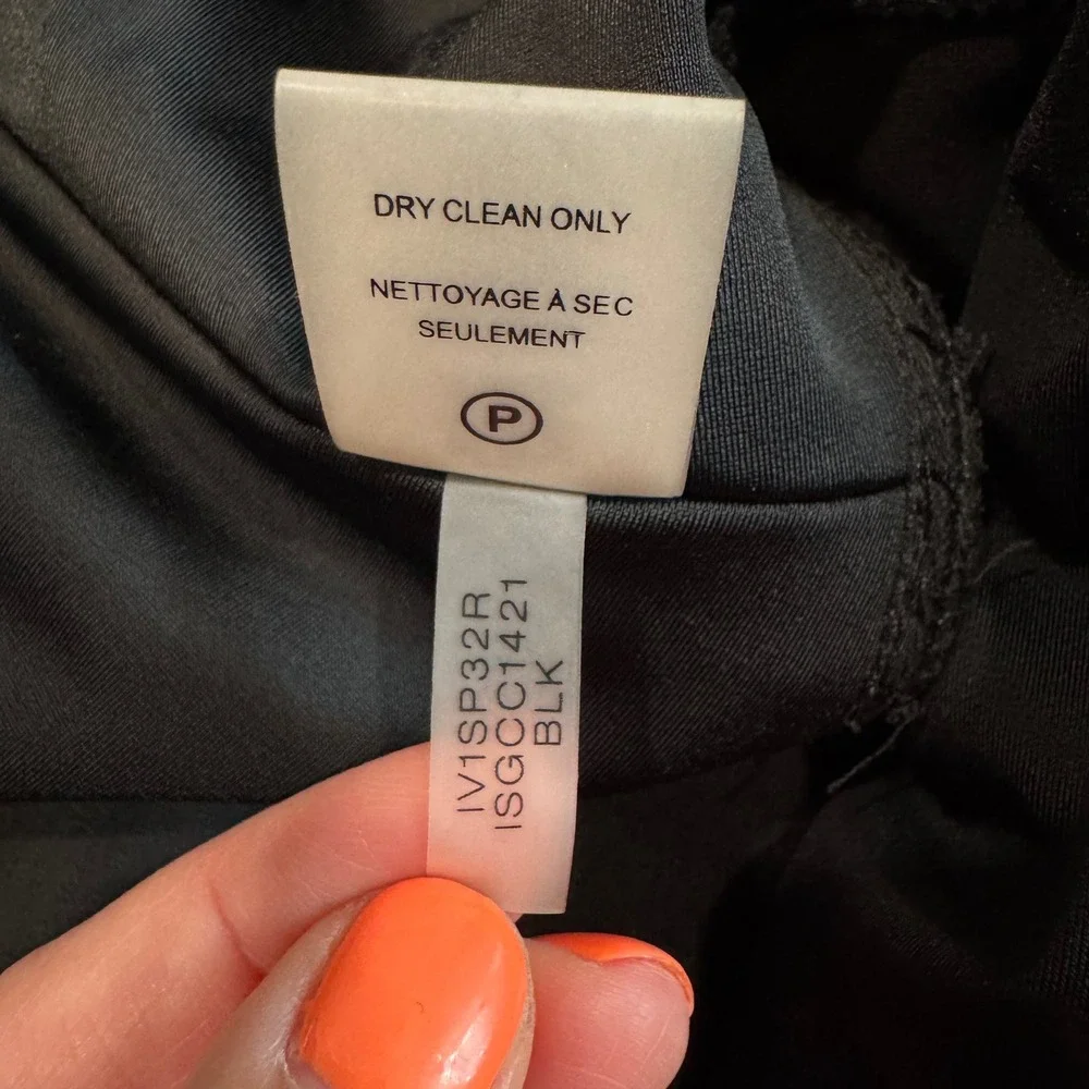 Ivanka Trump Pencil Skirt Size M High‎ Waist Career Office Black Dark Academia - Picture 7 of 7